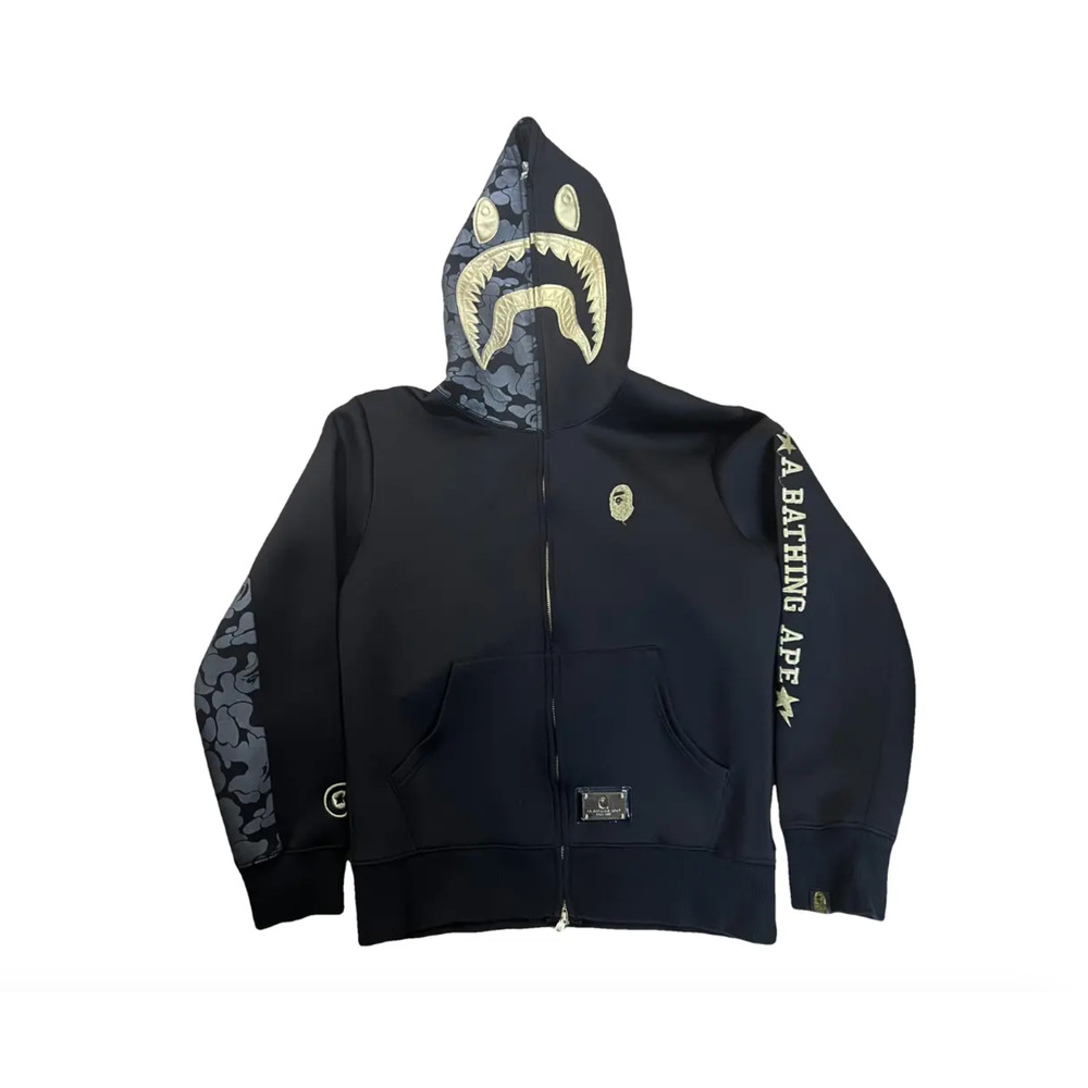 BAPE TRAVIS SCOTT NEOPRENE HOODIE 2015 RARE DSM M